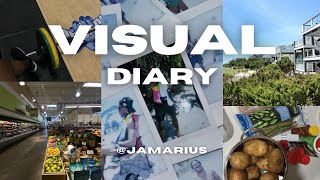 SUMMER VISUAL DIARY | BEACH VLOG, GYM VLOG, COOKING