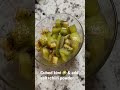 Add salt  chilli powder to kiwi and  taste a unique recipes ever 