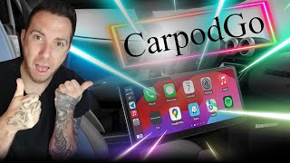 JE TESTE l'UN DES MEILLEURS AUTO-RADIO LE CARPODGO T3 PRO 60FPS ( Carplay , Android )