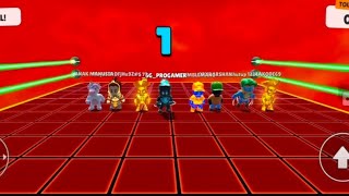 1 vs 7 Lengendary block dash #games #livestream #mrbeast #stumbleguys #stumbleguyslive