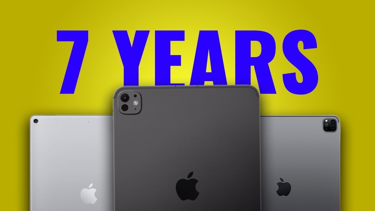 7 Years of iPad Pros: What Changed? - YouTube