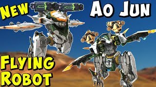 New Flying Stealth Robot AO JUN Test Server Gameplay - War Robots WR New Flying Stealth Robot AO JUN Test Server Gameplay - War Robots WR