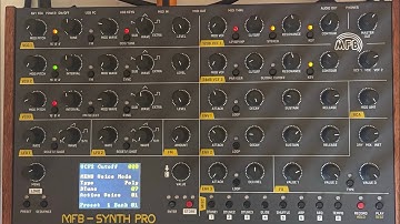 MFB Synth Pro + Tanzbar 2