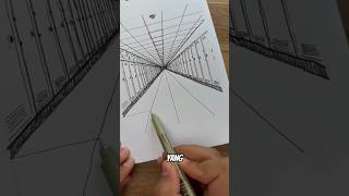 Kertas Datar Ini Disulap Jadi Lorong Sekolah dengan Satu Titik! ✏️😱