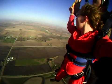 Katie Olson's Tandem Skydive