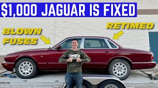 $1,000 Jaguar XJ8 RUNS AGAIN *Completely Re-Timed*