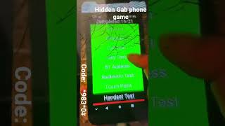 Hidden Gab phone game