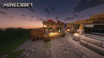Minecraft: Building a Market Stall