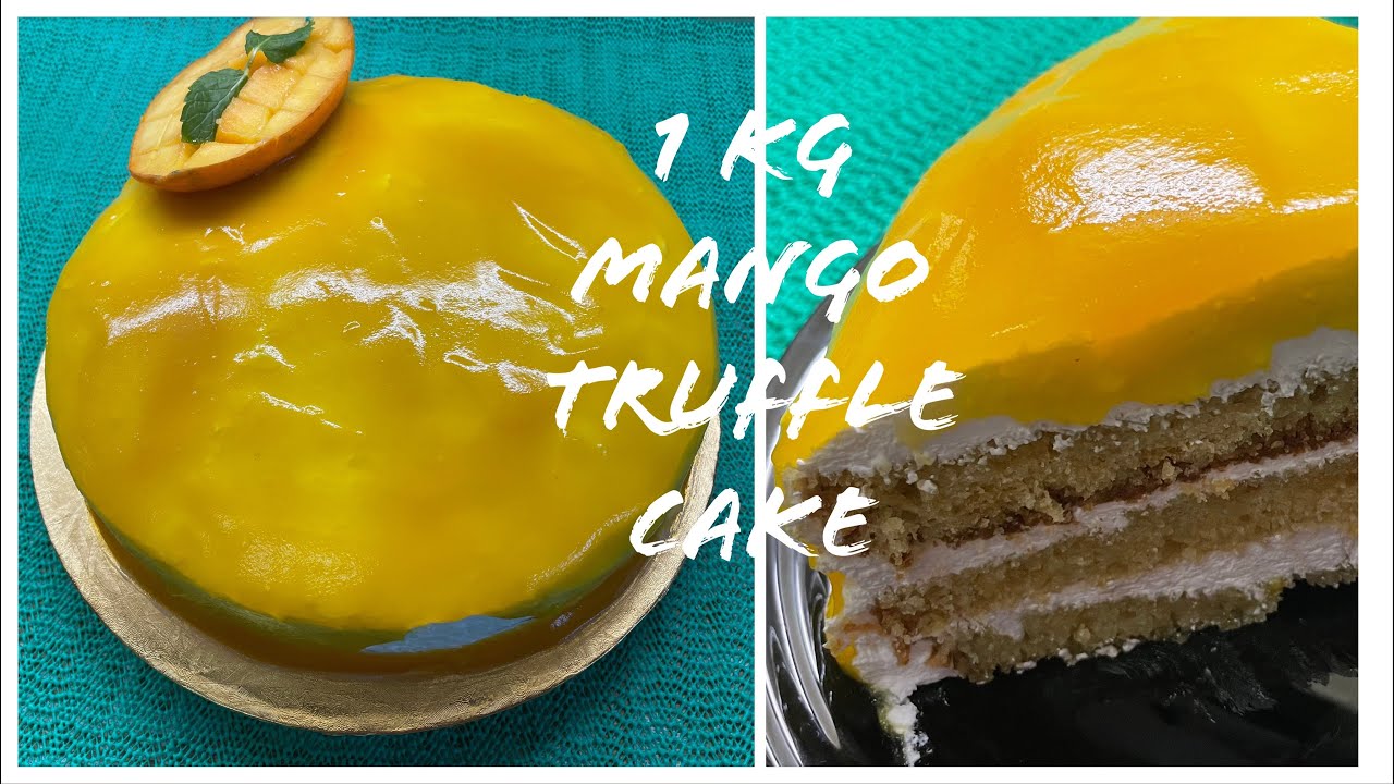 MANGO TRUFFLE CAKE WITHOUT OVEN MANGO CAKE RECIPE IN MALAYALAM EP