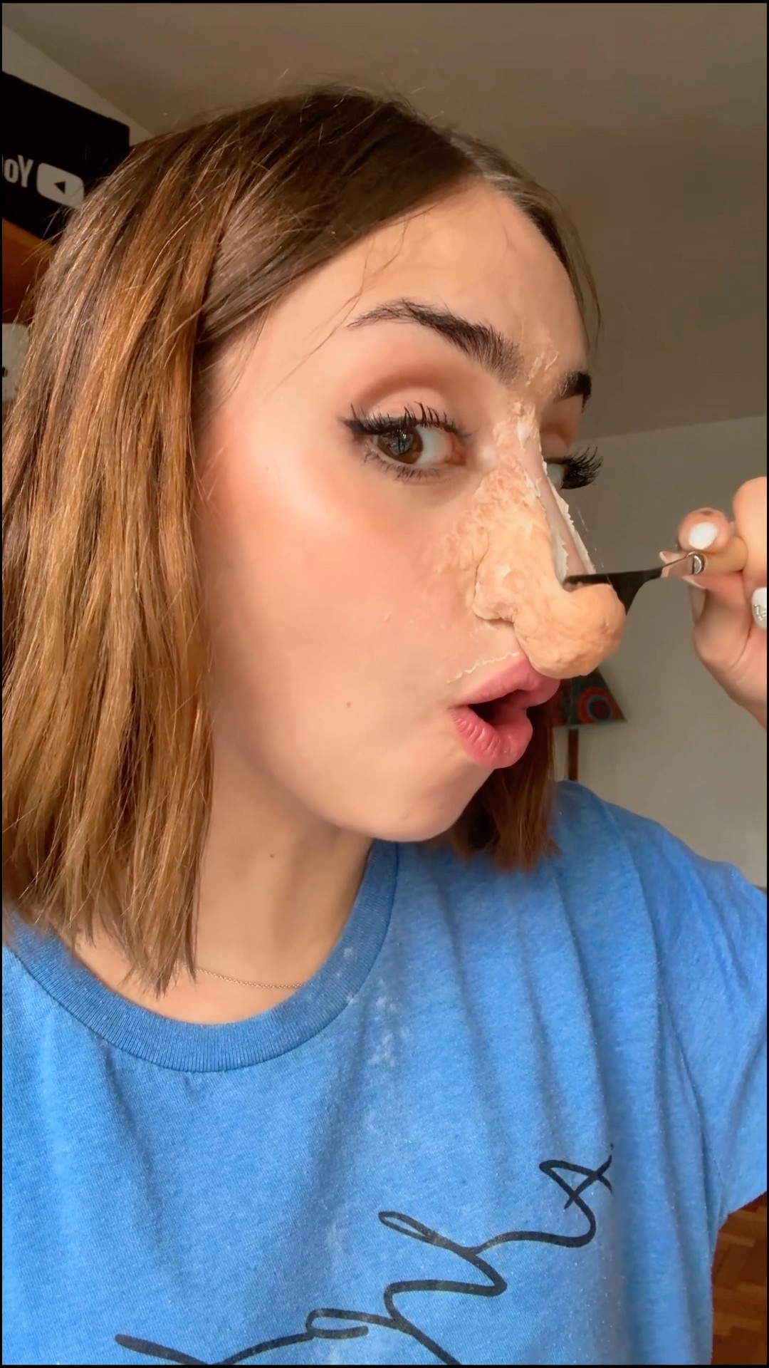 ME SACÓ LA NARIZ (cambiar tu cara con masa?) asmr JAJSJ