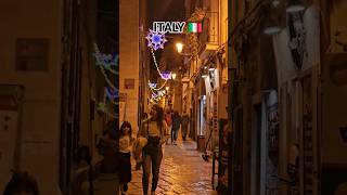 Italy Wonderful Night🌙 Walk #travel #italy #shortsvideo