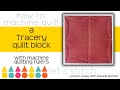 How To: Machine Quilt a Tracery Quilt Block-With Natalia Bonner-Let&#39;s Stitch a Block a Day-Day 286