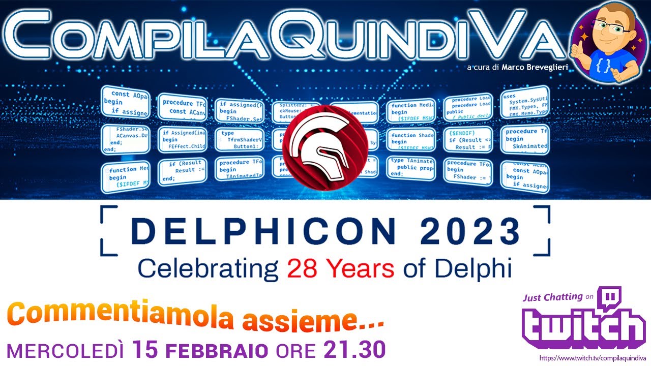 Just Chatting - Commentiamo assieme il 28° anniversario di Delphi!
