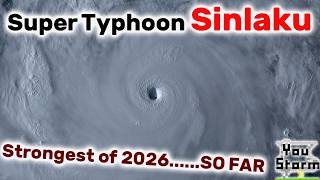 Super Typhoon Sinlaku threatens Marianas 2026 strongest so far