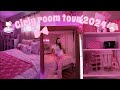 A very girly room tour 2024  aesthetically pleasing