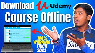 🔥 How to Download Udemy Videos to Watch Offline on Laptop\/Computer | 100% Working 2022 | TechnoDict
