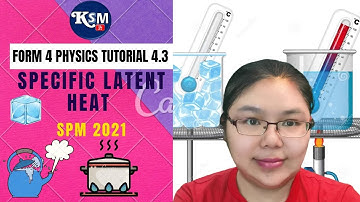 Physics Form 4 Tutorial 4-3 Specific Latent Heat