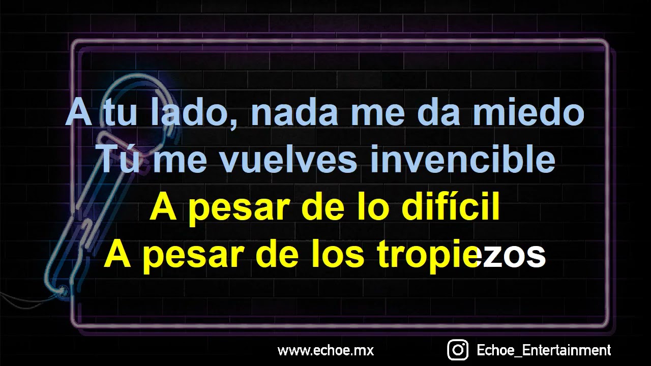 RBD - A Tu Lado (Versión Karaoke)