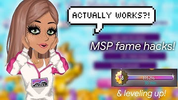 working fame hacks! | MSP 2020
