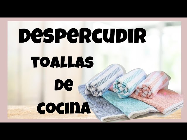 N°1: COMO HACER TOALLAS DE COCINA 