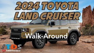 2024 Toyota Land Cruiser walk-around video. The legend is back!