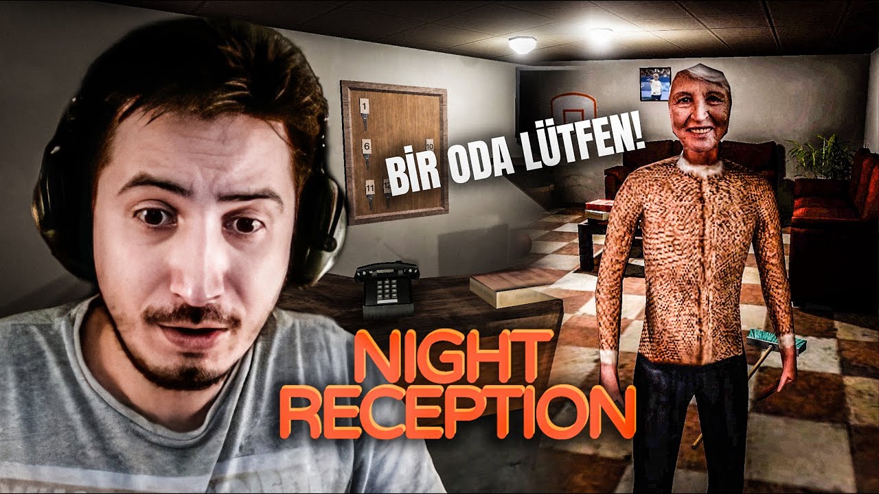 BU OTELDE GECE ÇALIŞMAYIN! (TÜRK YAPIMI KORKU OYUNU) - Night Reception #yerlioyun