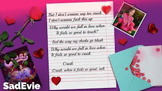 Bella Poarch, Lauv - Crush [Lyric Video]
