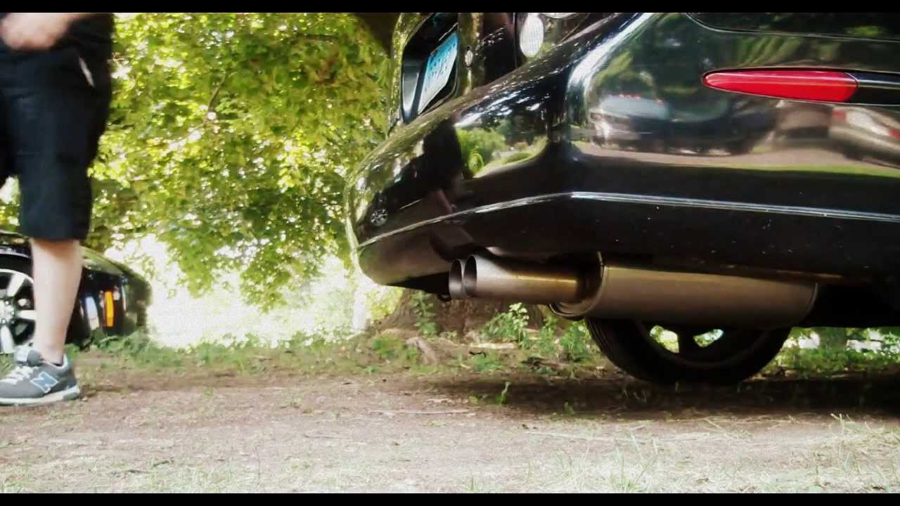 2000 Maxima Warpspeed y-pipe, Megan cat-back