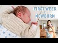 My first week with a newborn postpartum care  our new morning routine life has changed