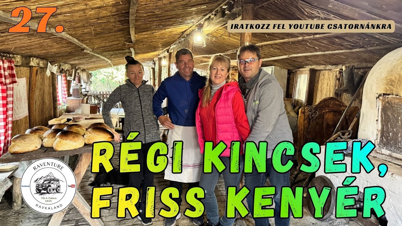 𝐑𝐀𝐕𝐊𝐀𝐋𝐀𝐍𝐃 𝟮𝟳 - Régi kincsek, friss kenyér. Mit rejt a Borház a Nagymajtényi Csikós Tanyán - 3 rész.