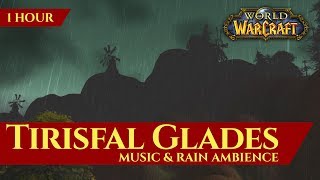 Tirisfal Glades - Music & Rain Ambience | World of Warcraft Classic