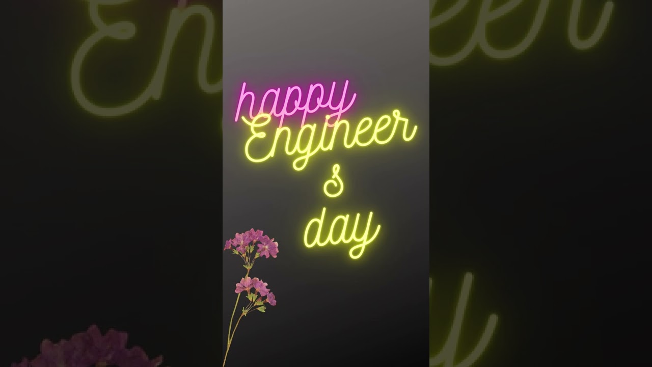happy Engineers day 