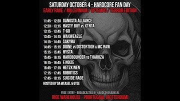 Hardcore Fan Day part 1 Gangsta Alliance XTNTA Hasty Boy T-Go Waxweazle Sakyra