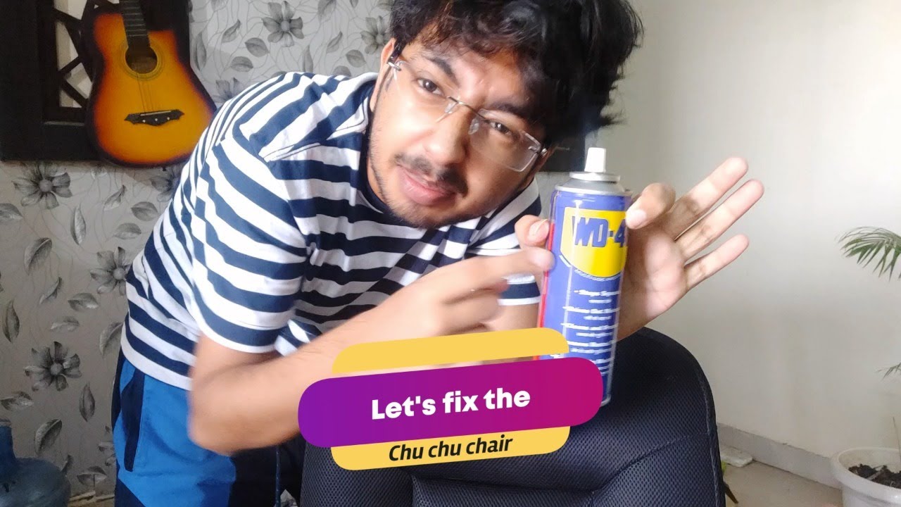 Fixing My Squeaky Amazon Basic Rolling Chair YouTube