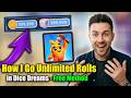 Dice Dreams Mod Apk - How To Get Unlimited Rolls and Coins in Dice Dreams (iOS/Android)