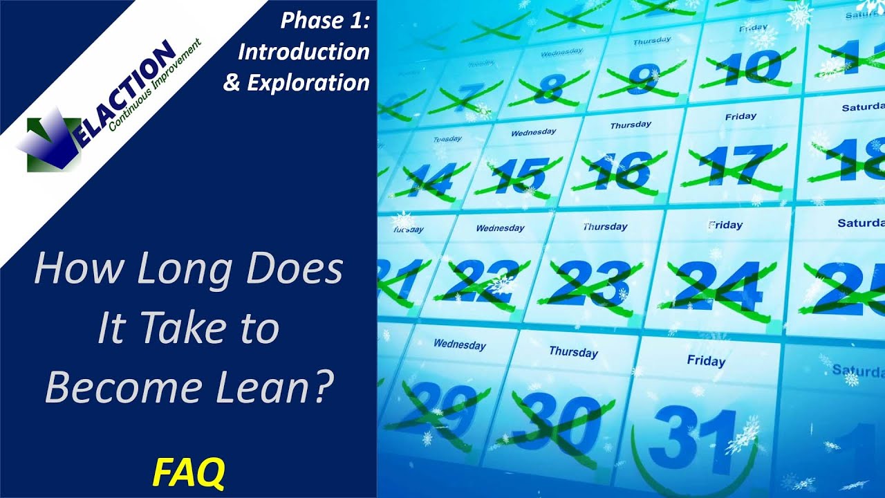 How long does it take to become Lean? (FAQ)