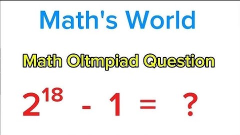 Norway Math Olympiad Question|You Should be able to solve this!By Math