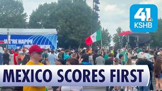 Mexico Fans Cheer After World Cup Goal vs. South Africa