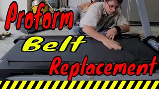 Proform ZT4 Treadmill Belt Replacement (No Unnecessary Dialogue) by GitFit 3,307 views 10 months ago 24 minutes