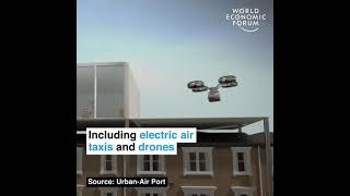 Skydrive Performing A Demo Flight ,Pilot Driven , Of The Evtol