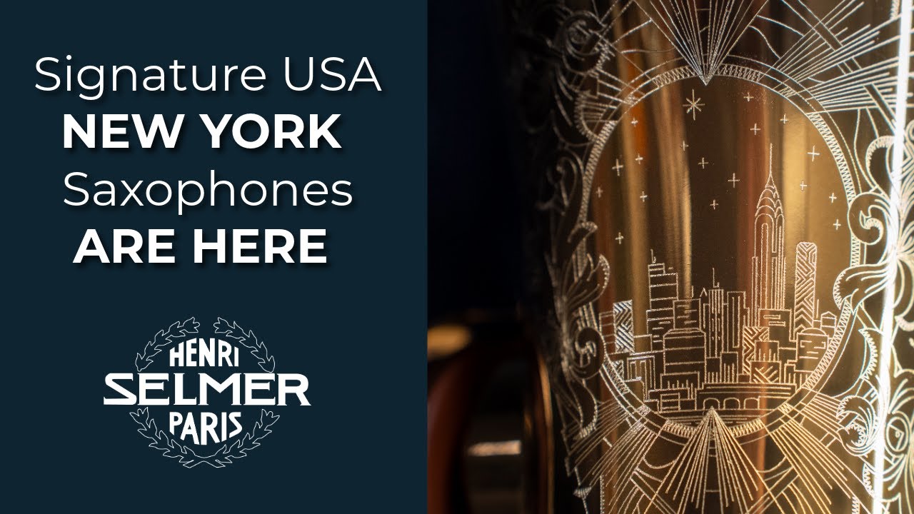 Представляем НОВЫЕ саксофоны Selmer Paris Signature USA NYC | 82SIGUSA альт + 84SIGUSA тенор