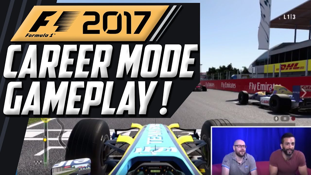 F1 2017 | Actual Career Mode Footage!!