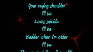 I'll Be Your Crying Shoulder Lyrics