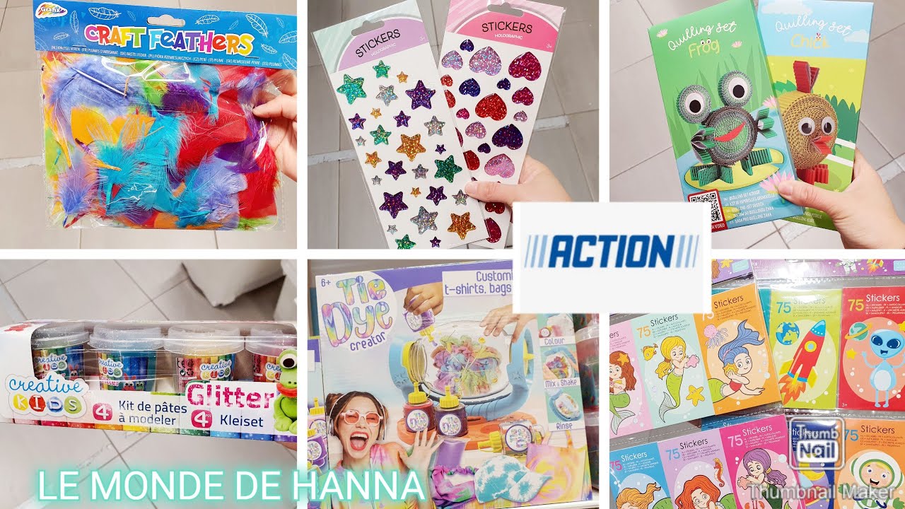 ACTION ARRIVAGE 20-05 LOISIRS CRÉATIFS KIDS