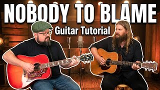 Learn Nobody To Blame On Guitar With This Simple Lesson