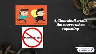10 Commandments of Being a Good Netizen