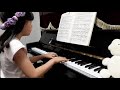 小３ ９歳  クーラウ ソナチネ Op.55-1  第１楽章　  Kuhlau - Sonatine Op.55-1.1