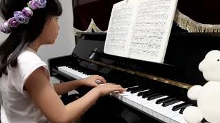 小３ ９歳  クーラウ ソナチネ Op.55-1  第１楽章　  Kuhlau - Sonatine Op.55-1.1