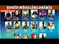 Döyüşlərdə tarix yazan şəhid müəllimlər