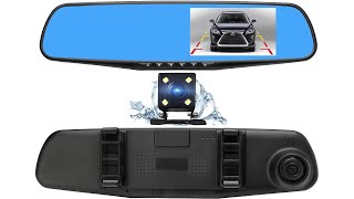 Зеркало с видео регистратором DVR L900 Full HD с камерой заднего вида